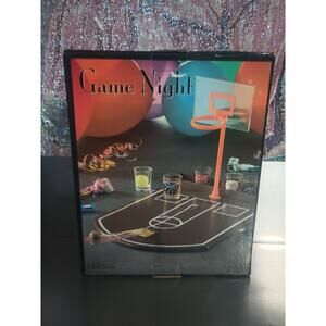 Game night b-ball shots drinking game